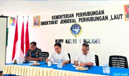 KUPP Molawe saat rapat bulanan pembahasan kinerja